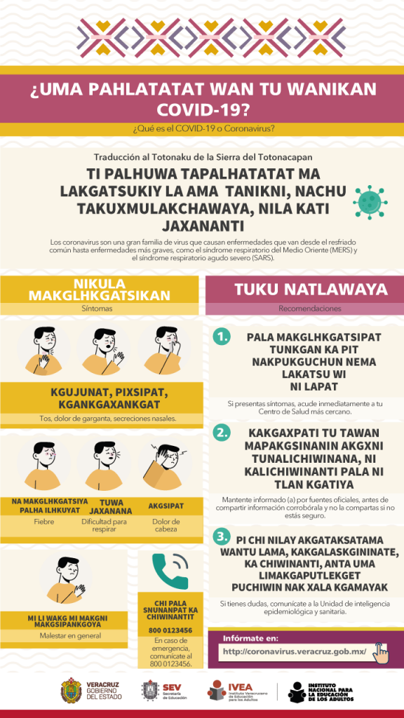 Coronavirus-Totonacapan